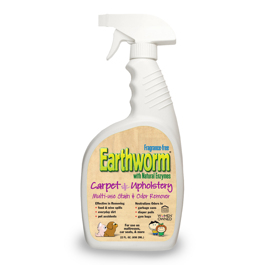 Earthworm enzyme carpet cleaner 32oz bottle