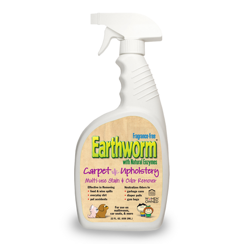 Earthworm enzyme carpet cleaner 32oz bottle