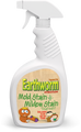 Earthworm mold and mildew stain remover 32oz spray bottle